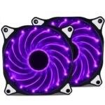 Purple LED Color Fans
